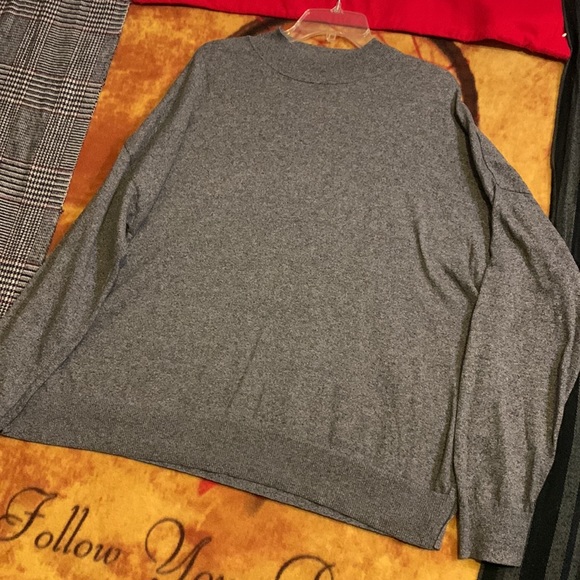 OLD NAVY-men’s gray crew/turtleneck long sleeve pullover sweater - Picture 3 of 9